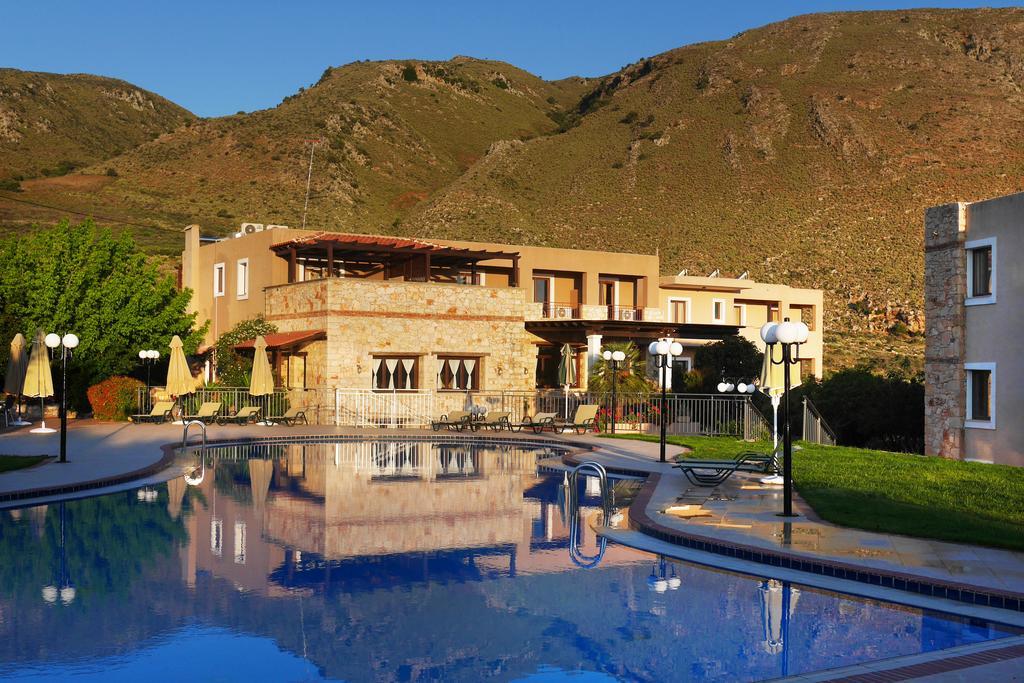 Areti Aparthotel Chrissi Akti Chania Exterior foto