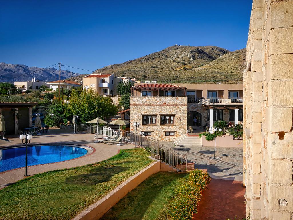 Areti Aparthotel Chrissi Akti Chania Exterior foto
