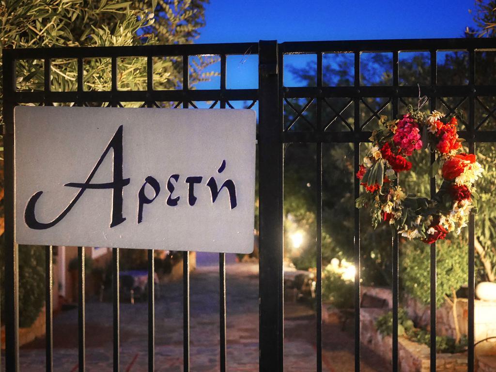 Areti Aparthotel Chrissi Akti Chania Exterior foto