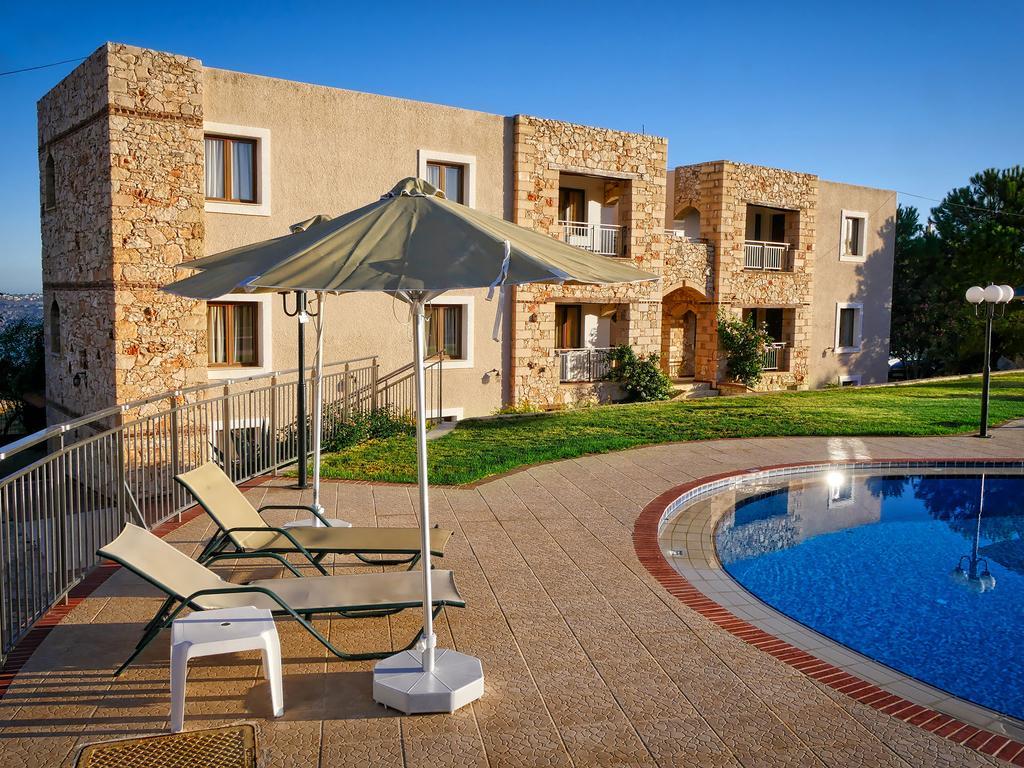 Areti Aparthotel Chrissi Akti Chania Exterior foto