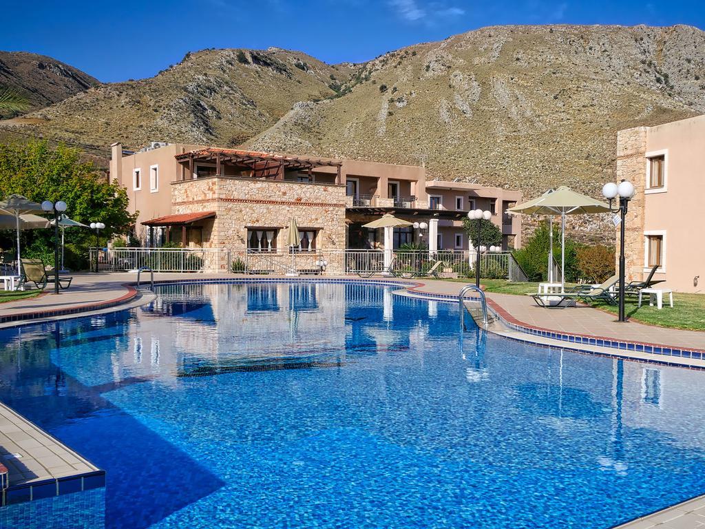 Areti Aparthotel Chrissi Akti Chania Exterior foto